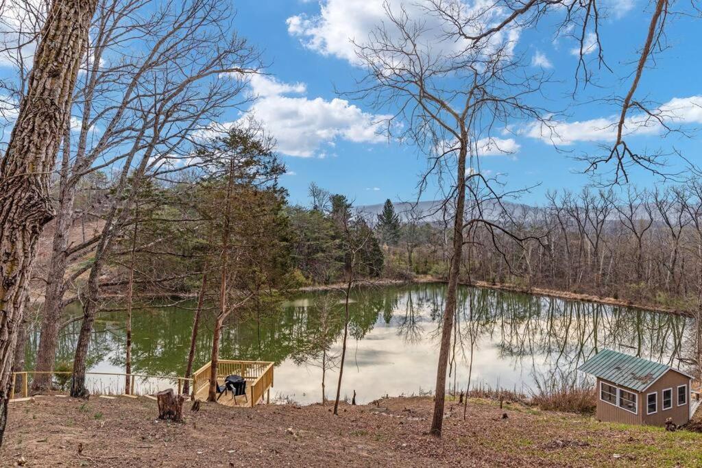 Lazy Lake 3Br Cabin W/ Mtn Views + Hot Tub +Wi-Fi Luray Extérieur photo