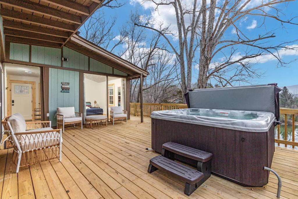 Lazy Lake 3Br Cabin W/ Mtn Views + Hot Tub +Wi-Fi Luray Extérieur photo