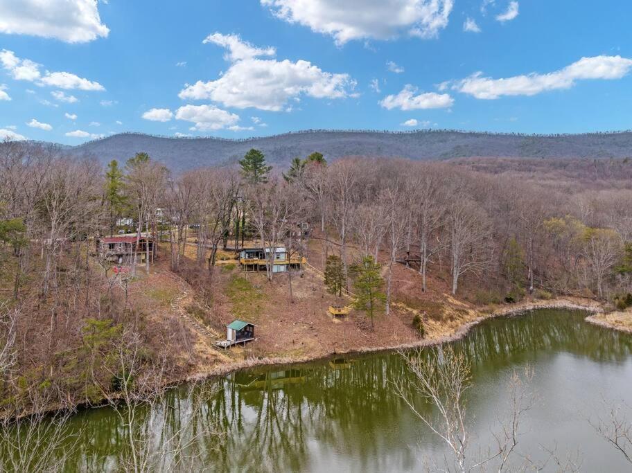 Lazy Lake 3Br Cabin W/ Mtn Views + Hot Tub +Wi-Fi Luray Extérieur photo