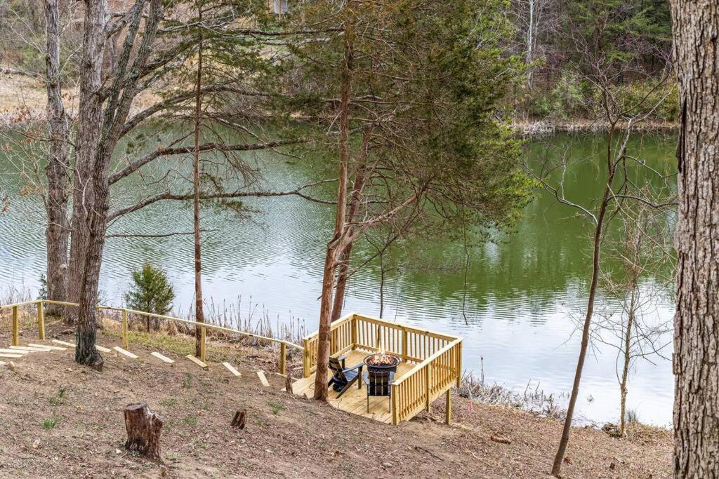 Lazy Lake 3Br Cabin W/ Mtn Views + Hot Tub +Wi-Fi Luray Extérieur photo
